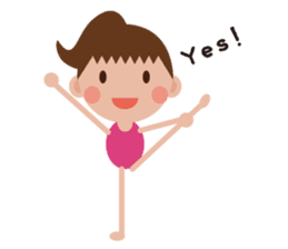 Gym-chan sticker #1387912