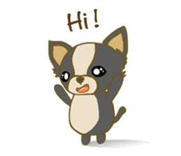 Chihuahua Cawaii sticker #1388023