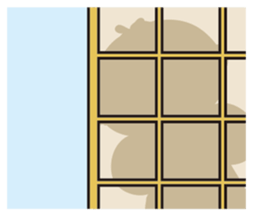 Japanese retro dolls sticker #1388138