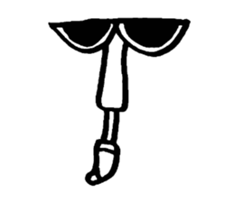 Sticker of expression (hand-painted) 2 sticker #1388458