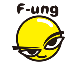 Yellow-MARU sticker #1388809