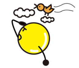 Yellow-MARU sticker #1388836