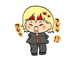 yukaina nakamatachi sticker #1389599