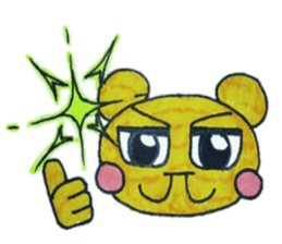 kuma-rin sticker #1390002