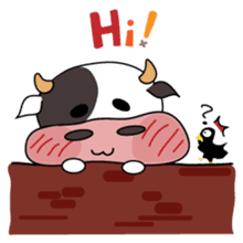 Holy Cow! sticker #1390282