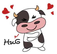 Holy Cow! sticker #1390295
