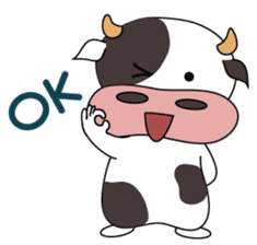 Holy Cow! sticker #1390303