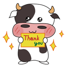 Holy Cow! sticker #1390305