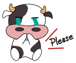 Holy Cow! sticker #1390309