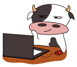 Holy Cow! sticker #1390312