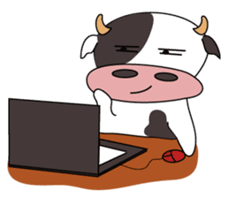 Holy Cow! sticker #1390312