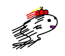 The Ghost "PuPuPu" sticker #1390540