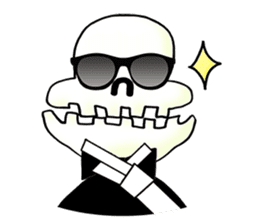 Chubby Skull(English Ver.) sticker #1391324