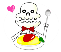 Chubby Skull(English Ver.) sticker #1391325