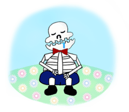 Chubby Skull(English Ver.) sticker #1391328