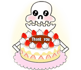 Chubby Skull(English Ver.) sticker #1391330