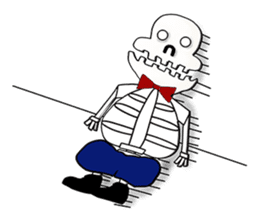 Chubby Skull(English Ver.) sticker #1391333