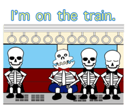 Chubby Skull(English Ver.) sticker #1391335