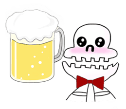 Chubby Skull(English Ver.) sticker #1391338