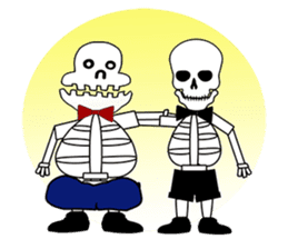 Chubby Skull(English Ver.) sticker #1391339