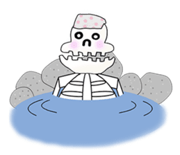 Chubby Skull(English Ver.) sticker #1391351