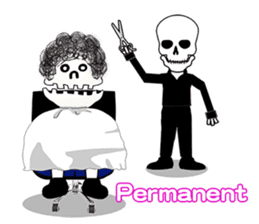 Chubby Skull(English Ver.) sticker #1391352