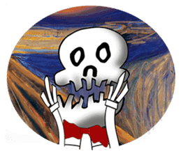 Chubby Skull(English Ver.) sticker #1391354