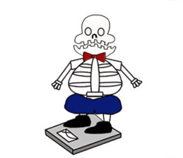 Chubby Skull(English Ver.) sticker #1391356