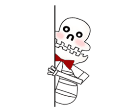 Chubby Skull(English Ver.) sticker #1391360