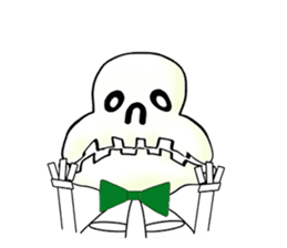 Chubby Skull(English Ver.) sticker #1391361