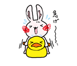 Duck and Rabbit 2 sticker #1391502