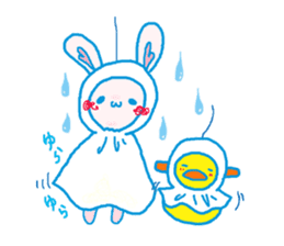 Duck and Rabbit 2 sticker #1391519