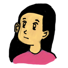 Young Lady sticker #1391602