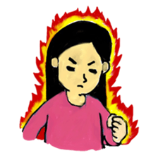 Young Lady sticker #1391611