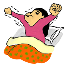 Young Lady sticker #1391621