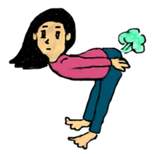 Young Lady sticker #1391629