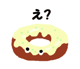 Handwritten doughnuts sticker #1391736