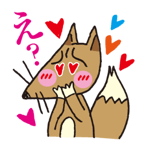 A fortune-telling fox the sticker of GON sticker #1393506