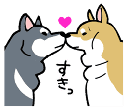 Mammals   Dog family   Shiba sticker #1393958
