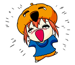 Jack-o' & Lantern sticker #1394023