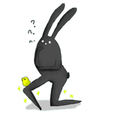 slender rabbit sticker #1394505