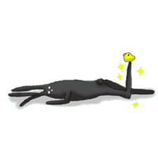 slender rabbit sticker #1394514
