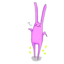 slender rabbit sticker #1394516