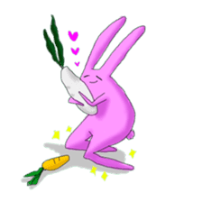 slender rabbit sticker #1394517