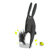 slender rabbit sticker #1394518