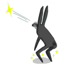 slender rabbit sticker #1394520
