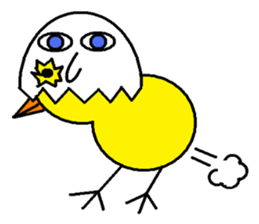 Hey! Egg! sticker #1394635
