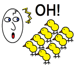 Hey! Egg! sticker #1394636