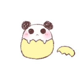 Panda Omelet sticker #1394664