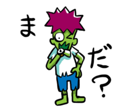 Zombies live everyday sticker #1394976